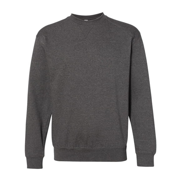 C2 Sport Chandail en Molleton Ras du Cou pour Hommes, 3TG, Charbon