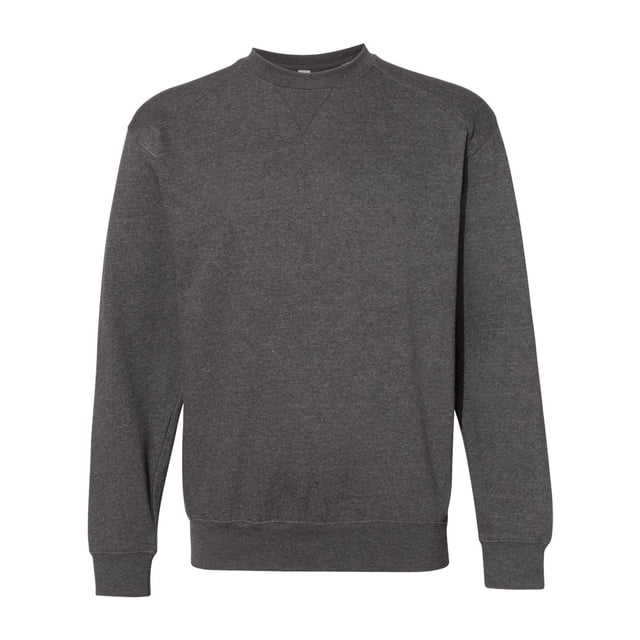 C2 Sport Chandail en Molleton Ras du Cou pour Hommes, 3TG, Charbon