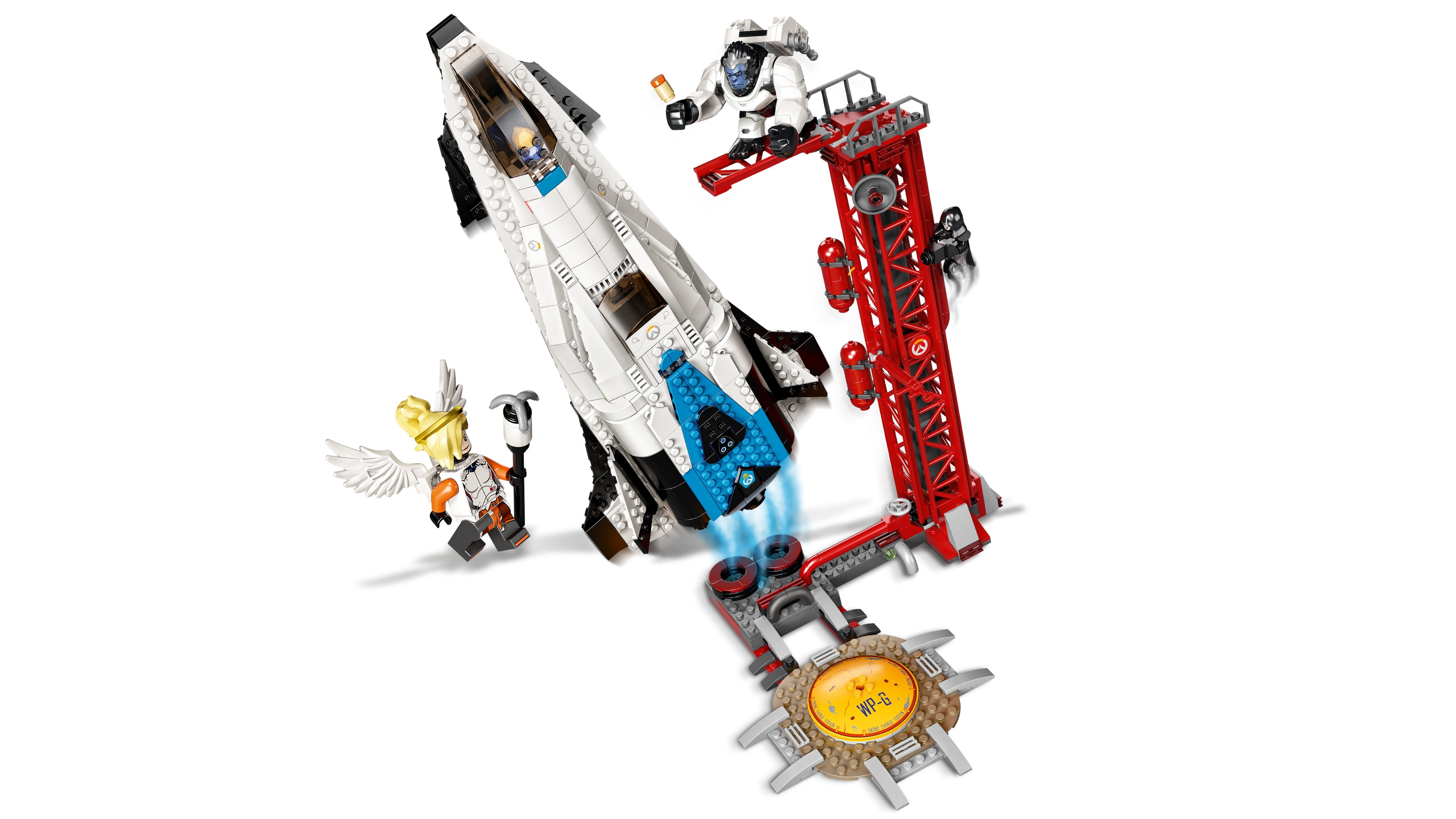 LEGO Overwatch Watchpoint: Gibraltar 75975 with Splitting Rocket