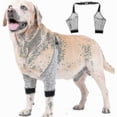 thumbnail image 1 of Dog Elbow Protector Adjustable Front Leg Sleeve Pet Operation Injury Recovery Protective Brace 1 Pair, 1 of 5