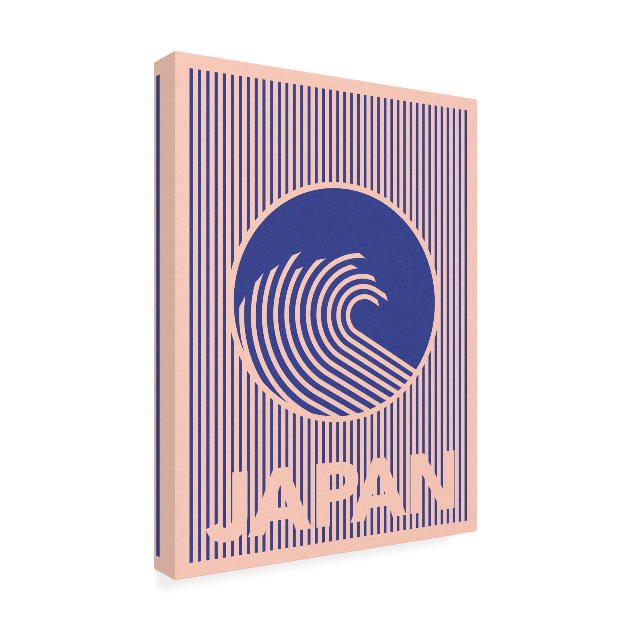 Trademark Fine Art Rosi Feist  Great Wave of Japan Canvas Wall Art