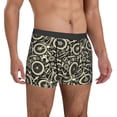 thumbnail image 5 of Men's Boxer Briefs, Mechanical Bike Pattern Soft Comfy Mens Underwear Boxer Briefs Breathable With Widen Waist, 5 of 7