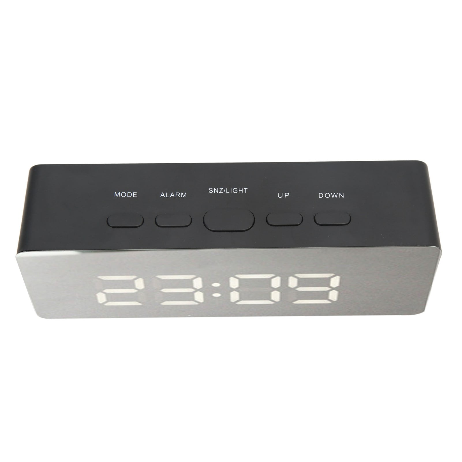 LED Alarm Clock, Mirror Technology Digital Clock For Home