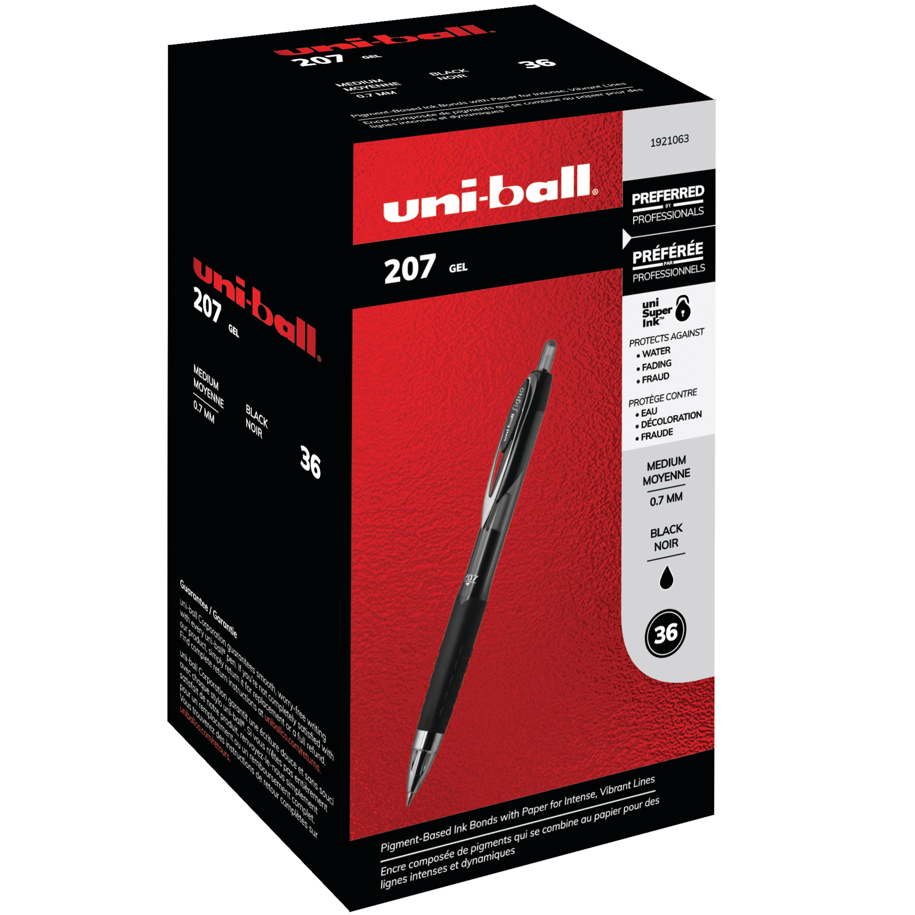 Uniball Air Bold  Rollerball Pens  Blue Bold 0.7mm New In Pack Of 2 1927925 