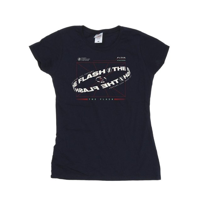 DC Comics T-Shirt en Coton pour Femmes The Flash Graph