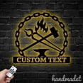 thumbnail image 3 of Handmadetneonsign Forge Metal Wall Art, Forge Metal Sign Wall Decor, Forge Metal Sign Decor, 3 of 5