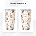 thumbnail image 3 of Uemuo Fall Squirrel Print Travel Coffee Mug ,20oz Double-walled Car Cup ,Stainless Steel Insulated Tumbler Leak-proof Travel Cup Reusable Straw Car Cup-Without Straw, 3 of 8
