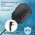 thumbnail image 2 of Altavoz Walkie Talkie Retevis IP54, impermeable, 2 pines, 2 of 9