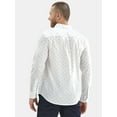 thumbnail image 3 of George Men's & Big Men's Long Sleeves Performance Button-Up Shirt, Sizes S-3XL, 3 of 5