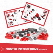 Engino: Creative Builder - 10-In-1 Multimodel Series, Toy Vehicles Brick Set, Snap Assembly Construction, Young Engineer & Mechanic STEM Kit, Kids 6+
