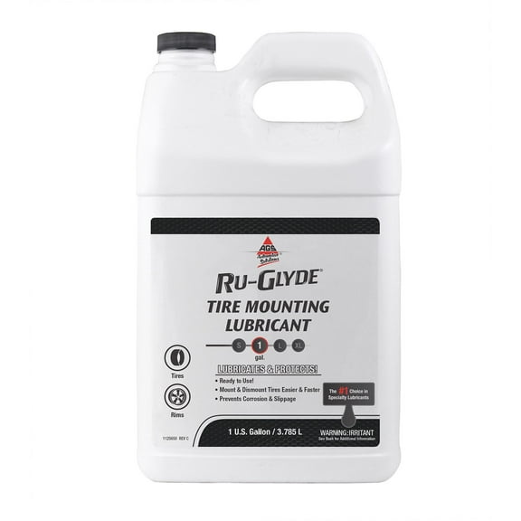Ru-Glyde Tire Mounting and Rubber Lubricant Bottle, 1 gal