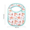 thumbnail image 4 of Babero 3pcs/Set de Algodón Tejido Baberos Alimentando Babero Bufanda Suave para Niños Recién Nacidos, 4 of 7