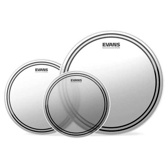 Juego 3 parches para Batería Evans ETP-EC2SCTD-S 12 13 y 16 pulgadas