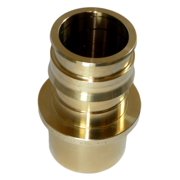 Uponor LF4502020 ProPEX LF Brass Fitting Adapter, 2 PEX x 2 Copper