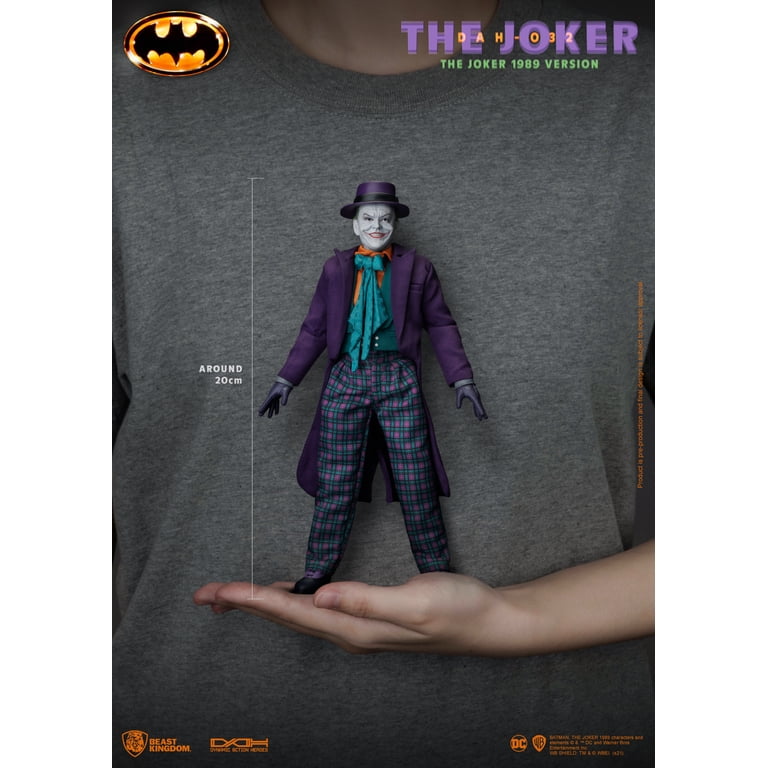 Beast Kingdom Dynamic 8ction Heroes Batman 1989 Figure - 20 Points Articulation With Real Fabric Cape