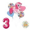 My Little Pony Pinkie Pie 3rd Birthday Party Supplies and Balloon Decorations