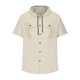 thumbnail image 4 of pstuiky camisetas de hombre, Blusa informal de manga corta con capucha, botones y bolsillo con cordón de color sólido para hombre. camisas casuales para hombre xxl, 4 of 6