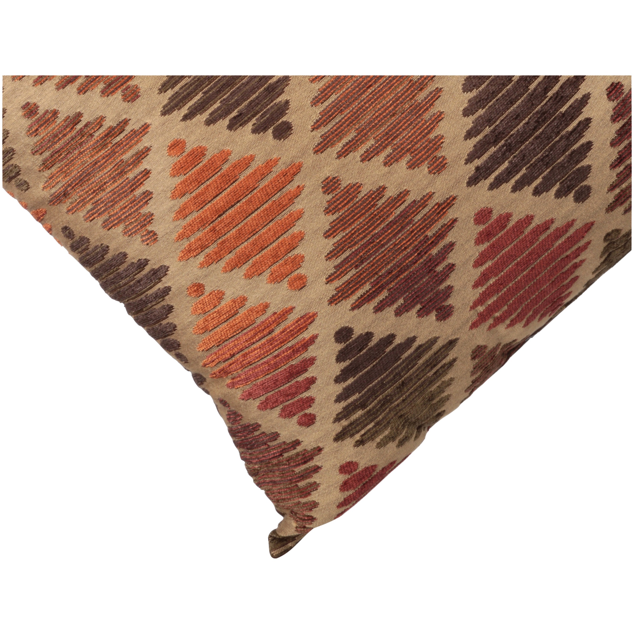 Better Homes and Gardens? Rust Diamond Pillow - image 3 of 4