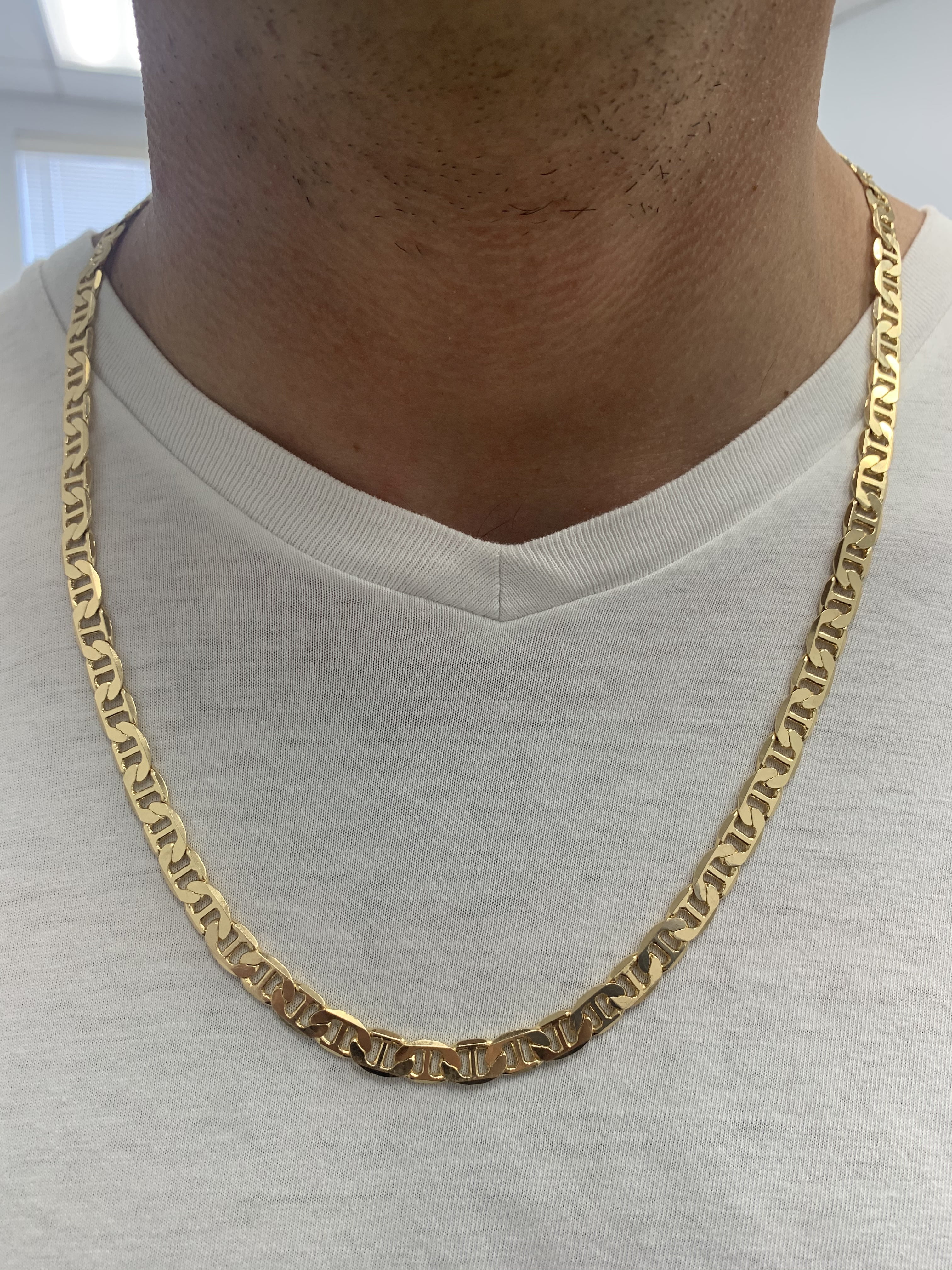 Gold Necklace- 8MM 24\