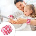 thumbnail image 2 of Beauty 1pc Plush Solid Color Wristband And Washable for Sports Running And Hand Washing, 2 of 4