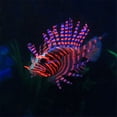 thumbnail image 6 of Tropical Fish Glow In Dark Lionfish Simulation Fish Night Light Aquatic Pet Supplies Underwater Ornaments Artificial  Fish Fish Tank Landscape Fake Fish BLUE A, 6 of 8