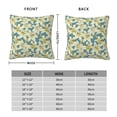thumbnail image 2 of Yiaed Lilies Flowers Print Pillow Covers Super Soft Decorative Square Throw Pillow Covers Case Cushion Covers for Sofa Couch Bedroom Car Decor（No pillow core）-12"x12", 2 of 7