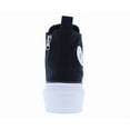 thumbnail image 3 of Converse Chuck Taylor All Star Lugged Lift High GS Girls Shoes Size 5.5, Color: Black/Black/White, 3 of 5