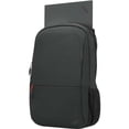thumbnail image 6 of Lenovo Multiple Zipper Pockets Red Accents 16" Laptop Backpack, Black, 6 of 8