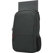 Lenovo Multiple Zipper Pockets Red Accents 16 Laptop Backpack, Black