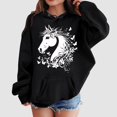 thumbnail image 2 of T Shirts for Boys Long Sleeve Girls Boys Hoodies Fall Winter Letter Printed Long Sleeve Round Neck Pullover Hoodless Sweatshirt Girl Leisure Casual Outings Sweatshirts, 2 of 4