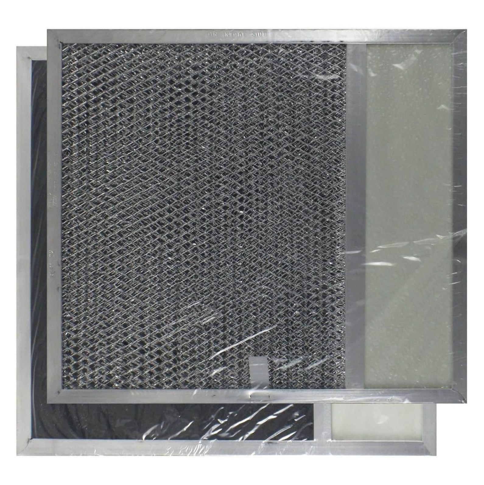 Range Hood Filter Replacement for Rangaire Fits for Rangaire 640050 Aluminum Mesh Charcoal Carbon Combo Lens Range Hood Filter, 11-7/16" x 11-3/4" x 3/8"