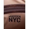 thumbnail image 4 of Madden NYC Women's Soft Zipper Satchel Handbag, Brown, 4 of 5