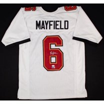 Baker Mayfield Autographed Hand Signed Custom Tampa Bay Buccaneers Jersey - JSA COA