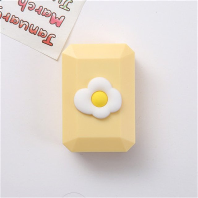 FcBaudy Travel Outdoor Cute Mini Fruit Shape Storage C^ontact L^ens Case Mirror Box Container Contact lens care