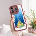thumbnail image 3 of Mejore la estética de su iPhone con esta elegante funda de goma TPU que absorbe los golpes y presenta un diseño minimalista de dibujos animados., 3 of 4