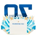 thumbnail image 2 of Tarjeta de felicitación Hallmark 70.º cumpleaños pop-up Paper Wonder, 2 of 6