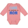 thumbnail image 3 of Inktastic I Love My Mom Mothers Day Boys or Girls Long Sleeve Baby Bodysuit, 3 of 5