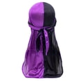 thumbnail image 1 of Headwrap And Bandana Style Satin Cap For Everyday Casual Wear With Elastic Hair Band In Hop Fashion, 1 of 4