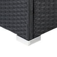 thumbnail image 3 of CorLiving Parksville 7-Piece Resin Wicker Rattan and Galvanized Steel Patio Conversation Set with Cushions, 3 of 9