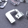 thumbnail image 2 of Juego de 8 prensatelas enrollables para máquina de coser, con accesorios de 4/8", 6/8" y 8/8", de 3/4/6 mm y 1/2 mm, para máquina de coser de caña baja Baby Lock (plateado), 2 of 6
