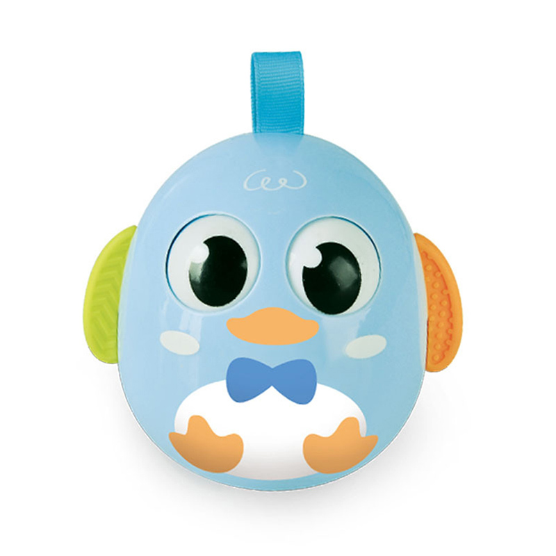 Lemonbest Cute Chick Tumbler Toys Children Tumbler Toy Baby Early