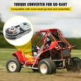 thumbnail image 2 of Convertidor de par VEVOR CVT 2HP-7HP 3/4' Go Kart Clutch 212CC 30 Series Mini Bike 10T #40 41 Cadena y 12T #35 Juego de repuesto TAV2 30-75 218353A, 2 of 9