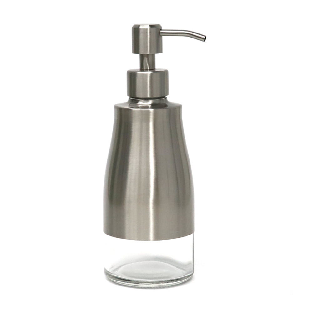 Progressive Soap Dispenser Acrylic & Stainless Steel 12.5 Ounces Long Spout 