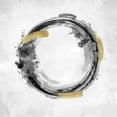 thumbnail image 2 of Harris, Natalie 20x20 Gold Ornate Wood Framed with Double Matting Museum Art Print Titled - Circle Motion Black I, 2 of 4