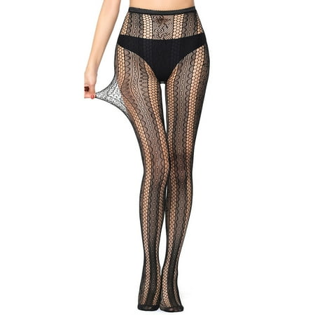 Yigetop Thigh High Stockings for Women Women Sexy Long Tube Suspender Sexy Socks Sexy Panties Silk Stockings Garter Stockings for Women R One Size