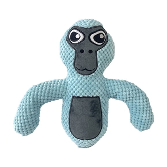 Gorilla Sleeping Companion Dolls Tag Plush Pillow, Gorilla Tag Plushies Toy, for Boys Girls Soft Stuffed Animal Doll Gift, for Game Fans (Blue/11.8 Inch)