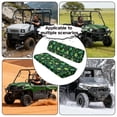thumbnail image 5 of ZIATUBLES UTV Seat Covers 2 Pack, Shamrock Print Waterproof Front Bench Seat Protectors Compatible with Kawasaki Mule 3000 4000, St. Patrick's Day UTV Decor Accessory Part, 5 of 8
