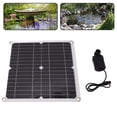 thumbnail image 3 of Yajisi 100W Solar Water Pump Kit with 22W DC12V Pump, 100W Solar Panel, Battery Box, Intelligent Control, Eco‑Friendly Garden Irrigation, 3 of 7
