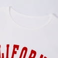 thumbnail image 4 of Girls Fashion Outfit Set: Short Sleeve Letter Print Top + Wide Leg Pocket Pants, 8-11 Years, 4 of 6