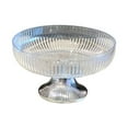 thumbnail image 4 of Frutero decorativo, frutero, frutero de pedestal, frutero decorativo de pedestal Plata clara, 4 of 9